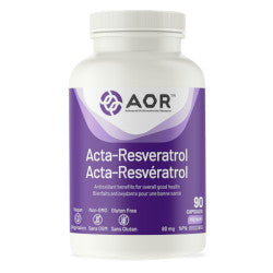 Buy AOR Acta-Resveratrol Online in Canada at Erbamin