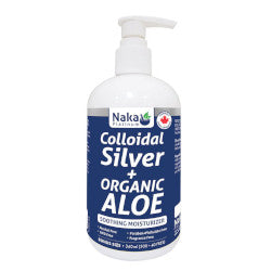 Buy Naka Platinum Colloidal Silver with Aloe Online in Canada at Erbamin.