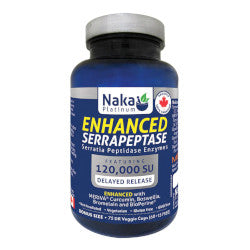 Buy Naka Platinum Serrapeptase Enhanced Online in Canada at Erbamin.