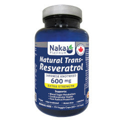 Buy Naka Platinum Trans-Resveratrol Online in Canada at Erbamin