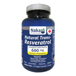 Buy Naka Platinum Trans Resveratrol Online in Canada at Erbamin.
