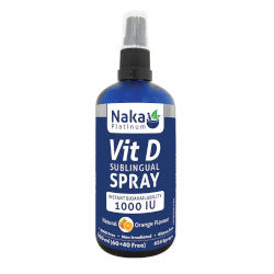 Buy Naka Platinum Vitamin D Spray Online in Canada at Erbamin.
