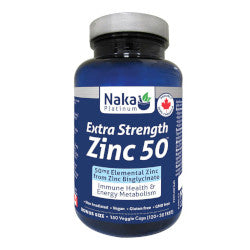Buy Naka Platinum Zinc Bisglycinate Online in Canada at Erbamin.