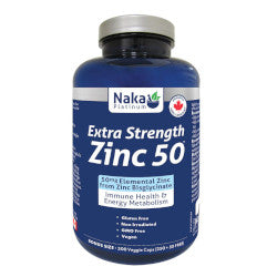 Buy Naka Zinc Bisglycinate Online in Canada at Erbamin.