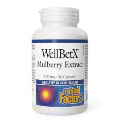 Buy Natural Factors WellBetX Mulberry Online in Canada at Erbamin