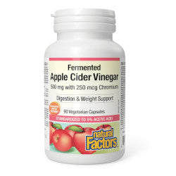 Buy Natural Factors Apple Cider Vinegar with Chromium Online in Canada at Erbamin
