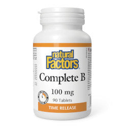 Buy Natural Factors Complete B100 Time Release Online in Canada at Erbamin