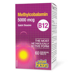 Buy Natural Factors Vitamin B12 Online in Canada at Erbamin.