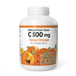 Buy Natural Factors C 500 mg Wafers Online in Canada at Erbamin.