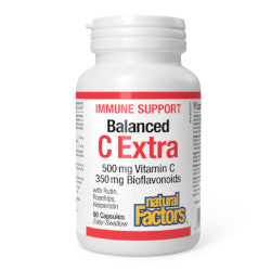 Buy Natural Factors C Extra 500 mg Online in Canada at Erbamin.