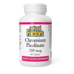 Buy Natural Factors Chromium Picolinate Online in Canada at Erbamin.