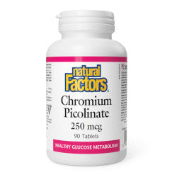 Buy Natural Factors Chromium Picolinate Online in Canada at Erbamin