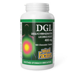 Buy Natural Factors DGL Licorice Online in Canada at Erbamin.