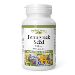 Buy Natural Factors Fenugreek Seed Online in Canada at Erbamin