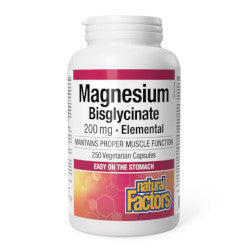 Buy Natural Factors Magnesium Bisglycinate Online in Canada at Erbamin.