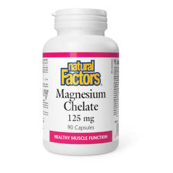 Buy Natural Factors Magnesium Chelate Online in Canada at Erbamin