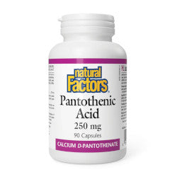 Buy Natural Factors Pantothenic Acid Online in Canada at Erbamin