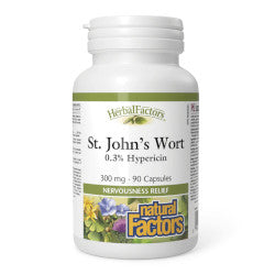 Buy Natural Factors St John's Wort Online in Canada at Erbamin