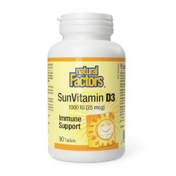 Buy Natural Factors SunVitamin D Online in Canada at Erbamin