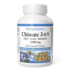 Buy Natural Factors Ultimate 3-6-9 Online in Canada at Erbamin