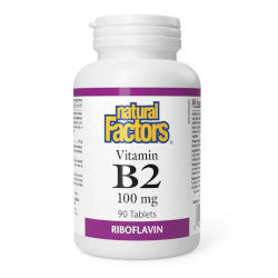 Buy Natural Factors Vitamin B2 Online in Canada at Erbamin