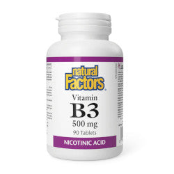 Buy Natural Factors Vitamin B3 Online in Canada at Erbamin