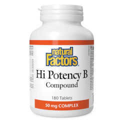 Buy Natural Factors Vitamin B Compound Online in Canada at Erbamin
