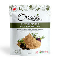 Buy Organic Traditions Maca X-6 Powder Online in Canada at Erbamin.