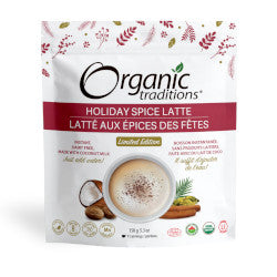 Buy Organic Traditions Holiday Spice Latte Online in Canada at Erbamin.