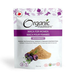 Buy Organic Traditions Maca for Women Online in Canada at Erbamin.