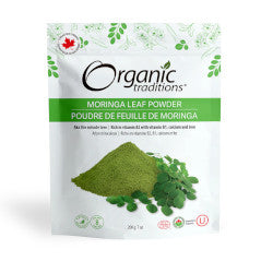 Buy Organic Traditions Moringa Leaf Powder Online in Canada at Erbamin.