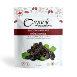 Buy Organic Traditions Mulberries Online in Canada at Erbamin.