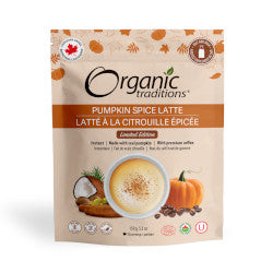 Buy Organic Traditions Pumpkin Spice Latte Online in Canada at Erbamin.
