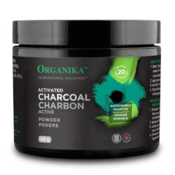 Buy Organika Activated Charcoal Powder Online in Canada at Erbamin.