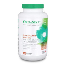 Organika Black Cumin Seed Oil 500 mg - 120 Softgels