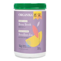 Buy Organika Bone Broth Beef Ginger Online in Canada at Erbamin.