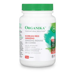 Buy Organika Korean Red Ginseng Online in Canada at Erbamin.