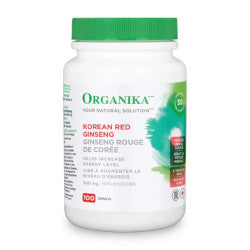 Buy Organika Korean Red Ginsing Online in Canada at Erbamin