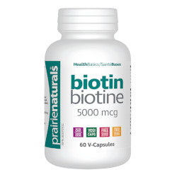 Buy Prairie Naturals Biotin Online in Canada at Erbamin.