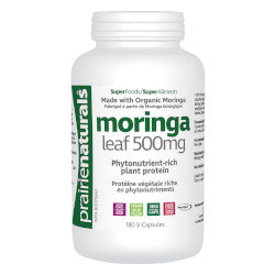 Buy Prairie Naturals Moringa Leaf Online in Canada at Erbamin.