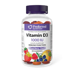 Buy Preferred Vitamin D Gummies Online in Canada at Erbamin.