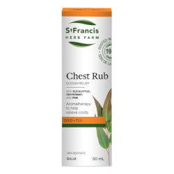 Buy St Francis Chest Rub Balm Online in Canada at Erbamin.