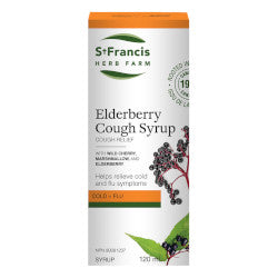 Buy St Francis Elderberry Cough Syrup Online in Canada at Erbamin.