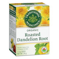 Buy Traditional Medicinals Dandelion Root Roasted Online in Canada at Erbamin.