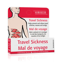 Homeocan Travel Sickness Pellets - 4 grams
