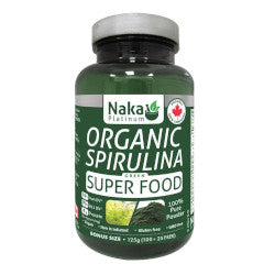 Buy Naka Platinum Spirulina Powder Organic Online in Canada at Erbamin