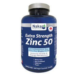 Buy Naka Platinum Zinc Bisglycinate Online in Canada at Erbamin