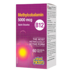 Buy Natural Factors Methylcobalamin 5000 mcg Online in Canada at Erbamin