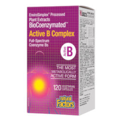 Buy Natural Factors BioConzymated B Complex Online in Canada at Erbamin