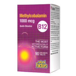 Buy Natural Factors Methyl B12 Online in Canada at Erbamin